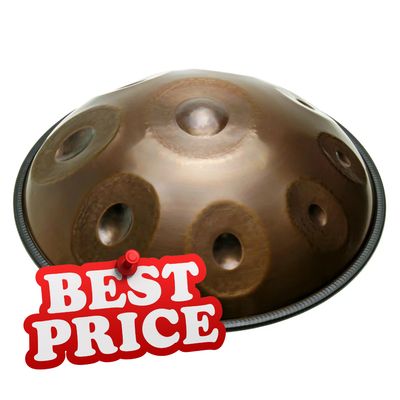Dreamland Handpan, D Minor pentatonic, stainless steel