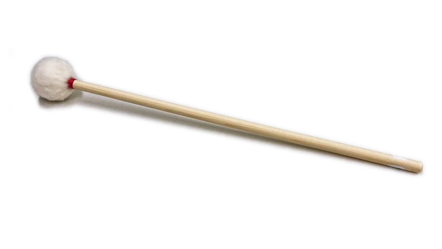 Drumklopper lamswol Ø 4,5cm - lengte 38cm