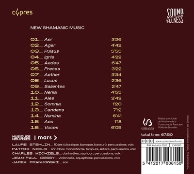 CD "New Shamanic Music" - Musiques Nouvelles
