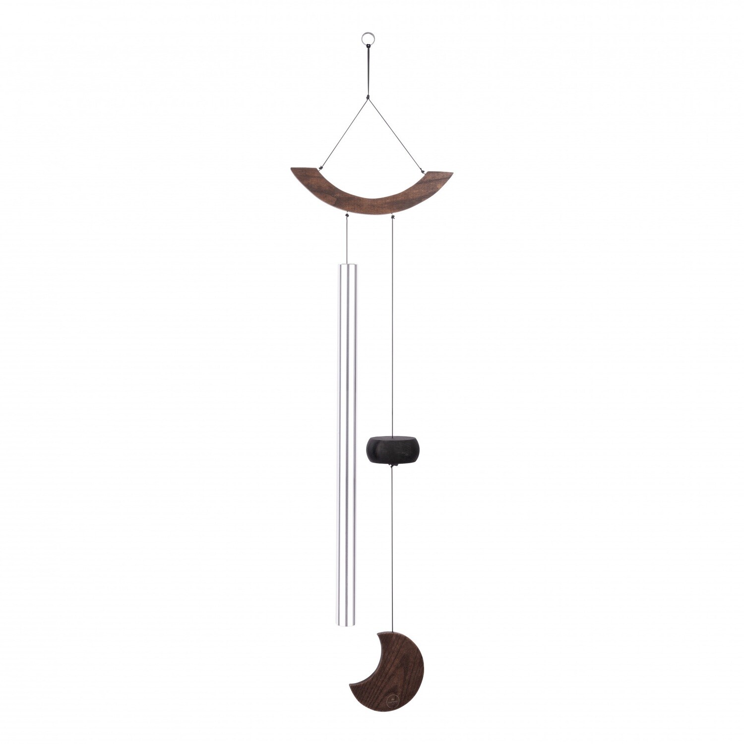 Moon Meditation Chime - C 432Hz - 125 cm - curved - silver