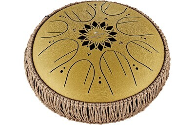Octave Steel Tongue Drum - medium - 25cm - 8 notes - C major 432