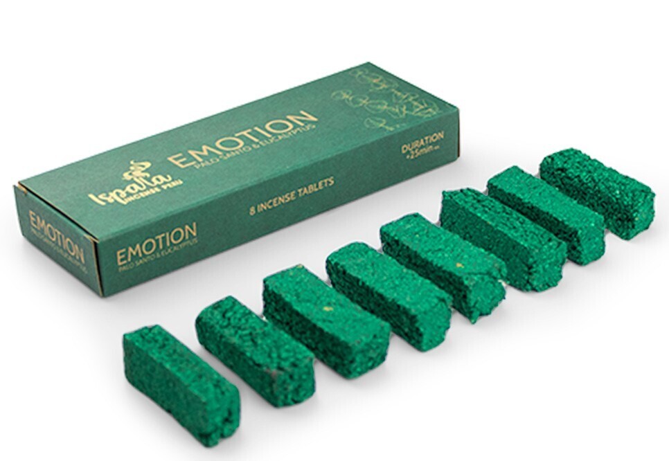 Ispalla wierook staafjes - EMOTION - Palo Santo & Eucalyptus