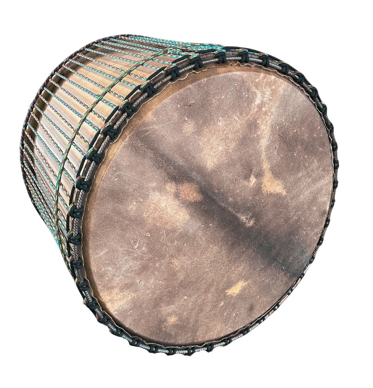 Alnicov - 1 Paire De Brosses De Tambour En Tiges De Bambou - Manche Caoutchouc 40 Cm - Pour Musique Folk, Jazz