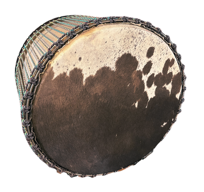 Dubbelzijdige Sjamaan drum - hert / koe - Ø 58cm