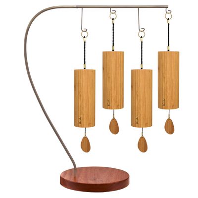 Carillon Koshi  set 4 pièces + support - L'ORIGINAL