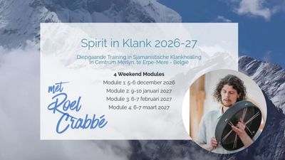 Training Training "Spirit in Klank" 2026-27 met Roel Crabbé