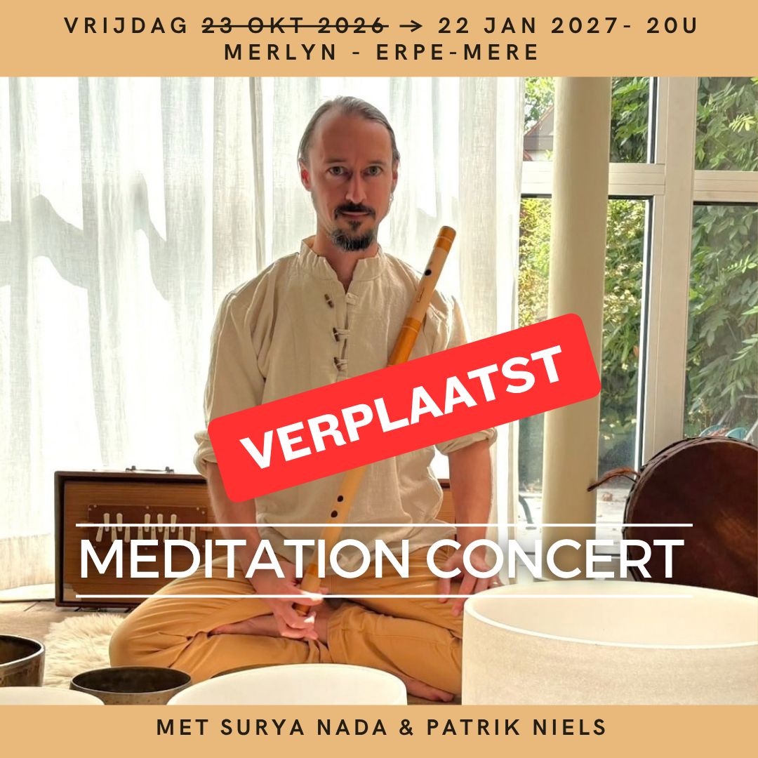 22 jan 2027 - Meditation Concert met Surya Nada en Patrik Niels