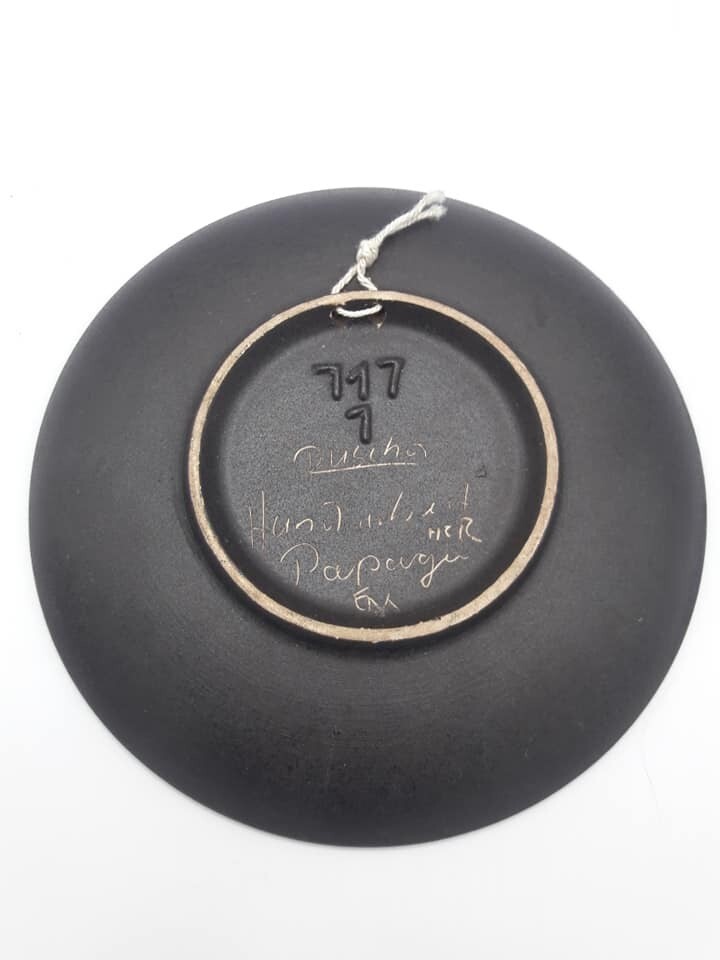 Midcentury wanddecoratie Ruscha: 'Papegaai'