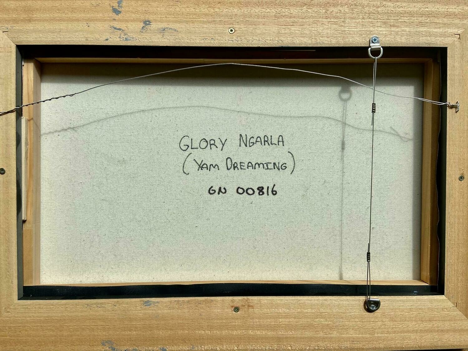 Glory Ngarla 'Yam Dreaming'