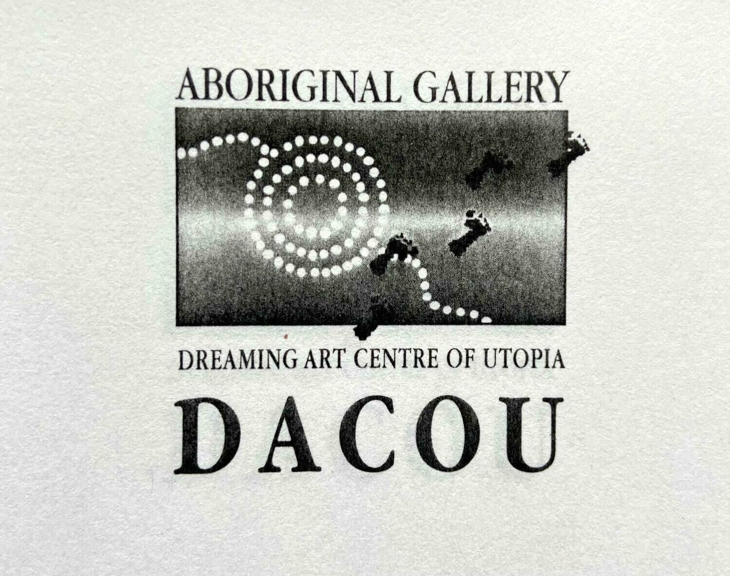 Pair of Aboriginal Dot Paintings ‘Women Ceremony’, 1980s