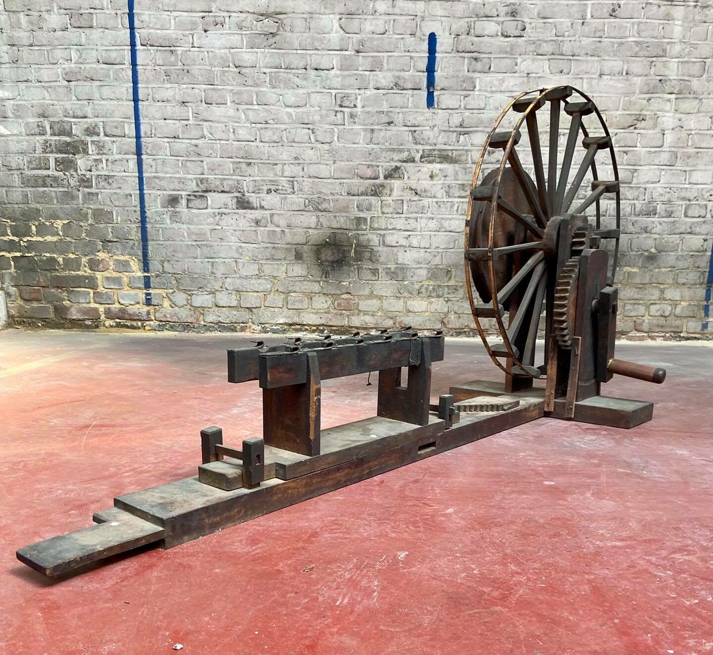 Oude Japanse spinnenwiel Zakuri Meiji-periode