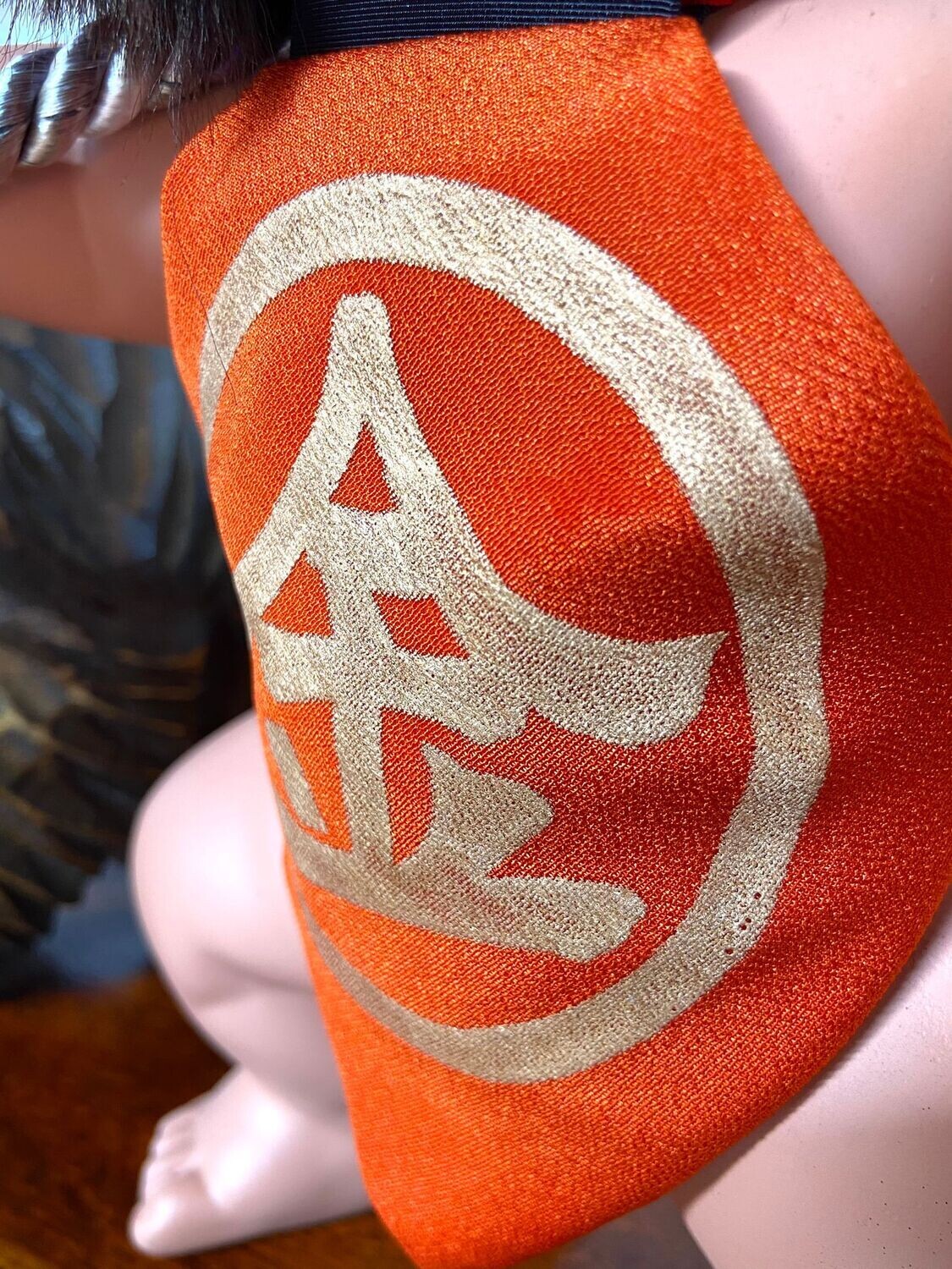 Kintaro "Golden Boy" doll with bear.