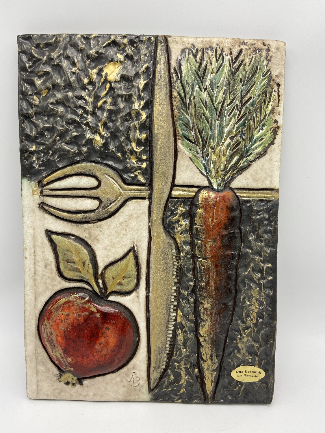 Culinaire wanddecoratie Otto Keramik