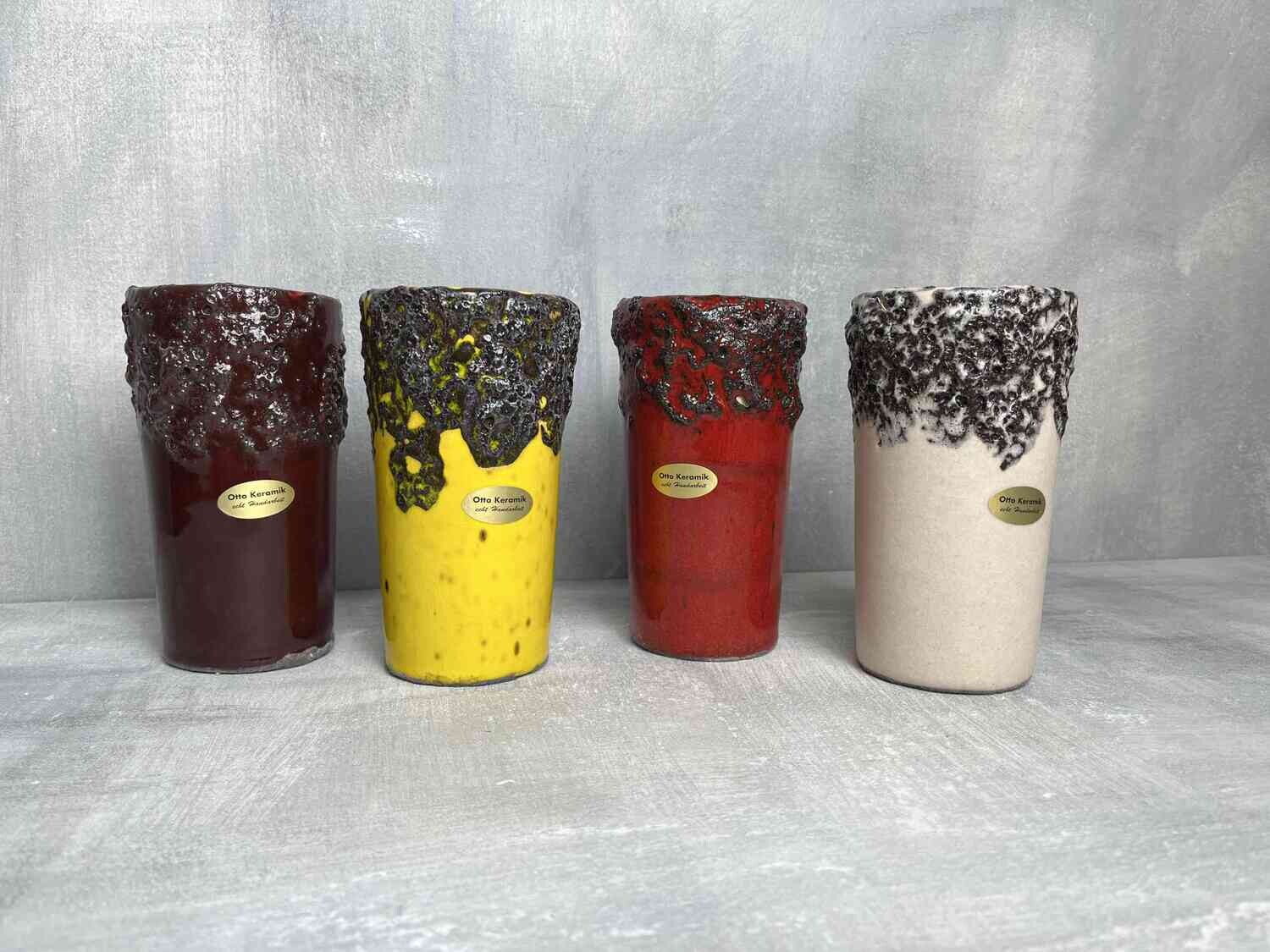 Set van 4 vazen Otto Keramik