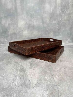 Set of 2 Japanese trays