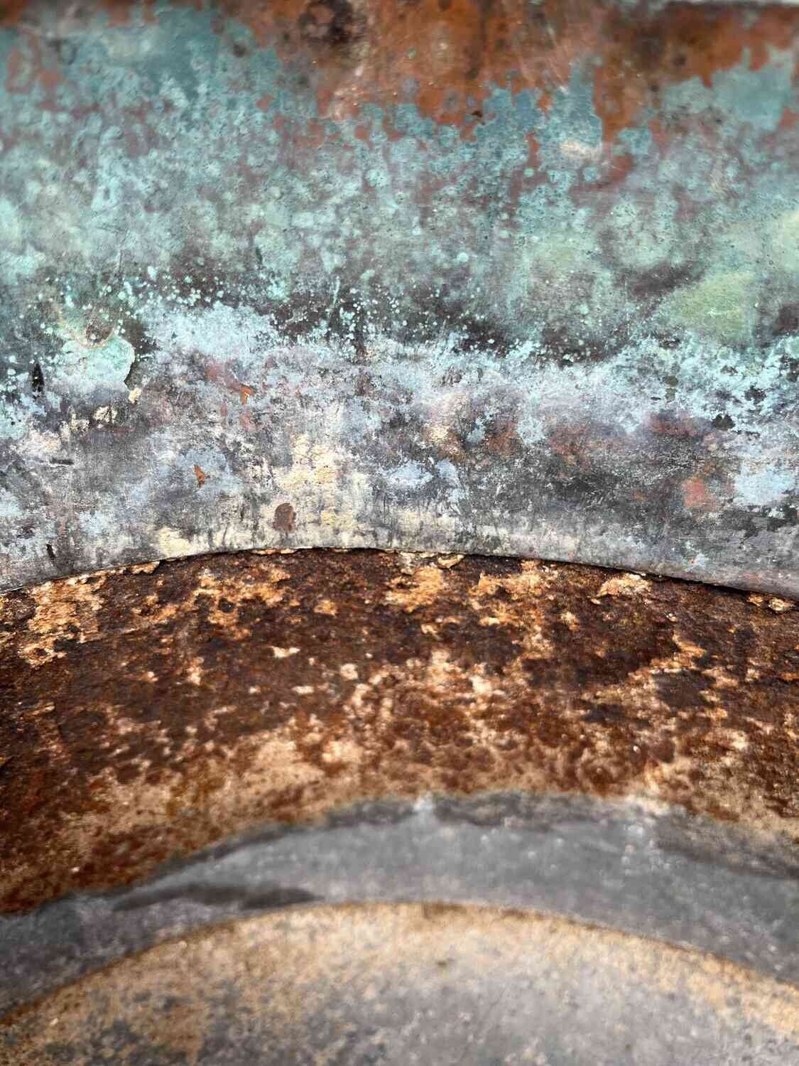 Hibachi - Copper, Wood - Japan - Meiji period (1868-1912)