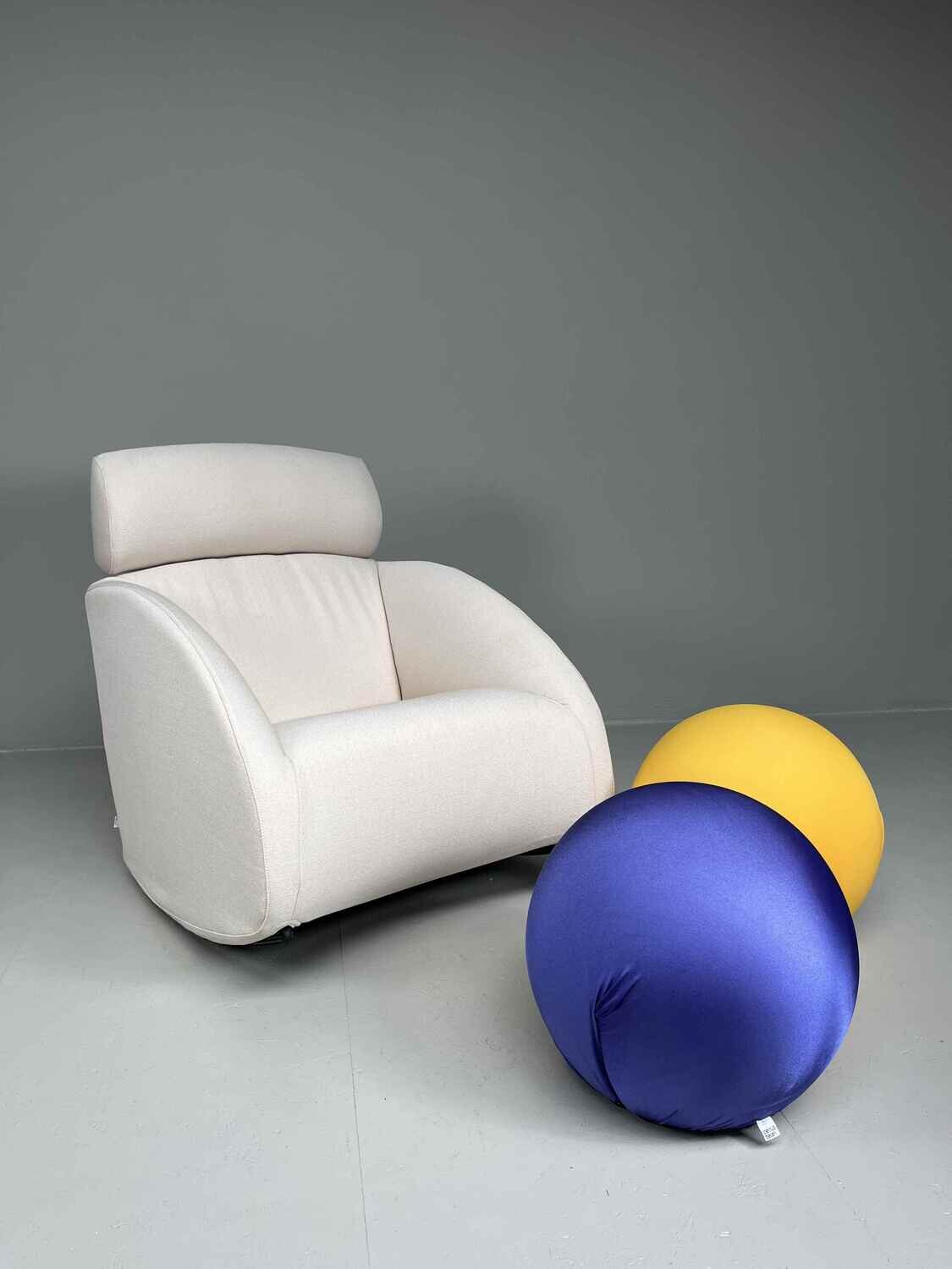 Armchair Mama Cerruti Baleri Ecru Italy 1995