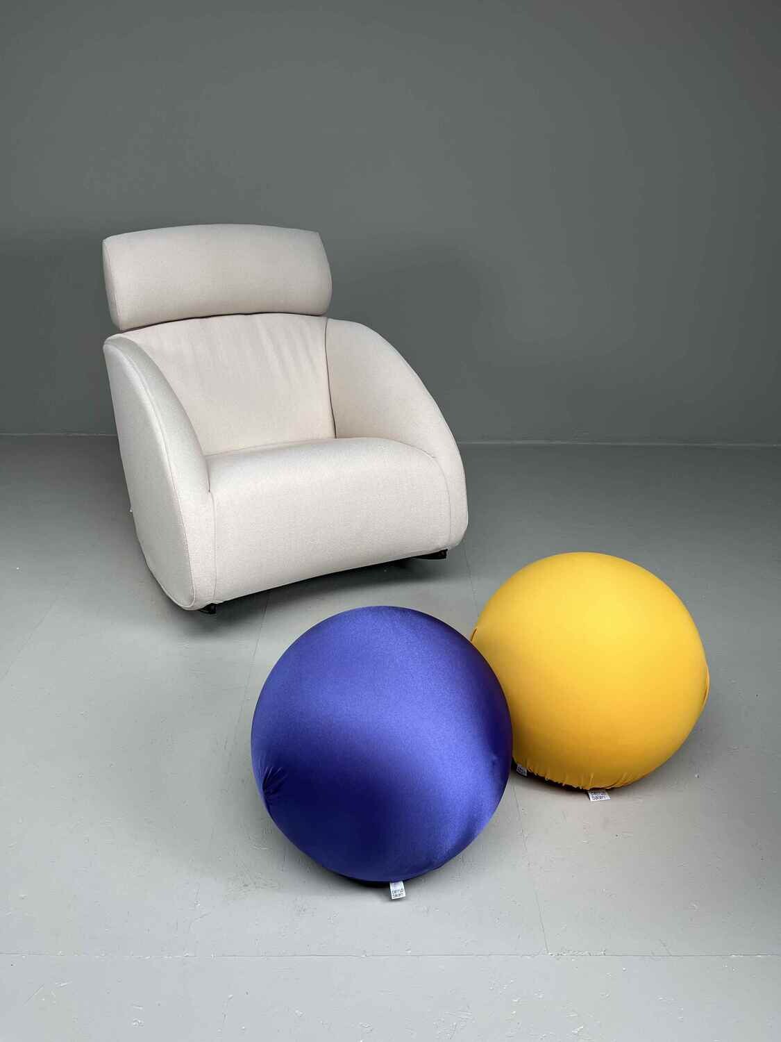 Armchair Mama Cerruti Baleri Ecru Italy 1995