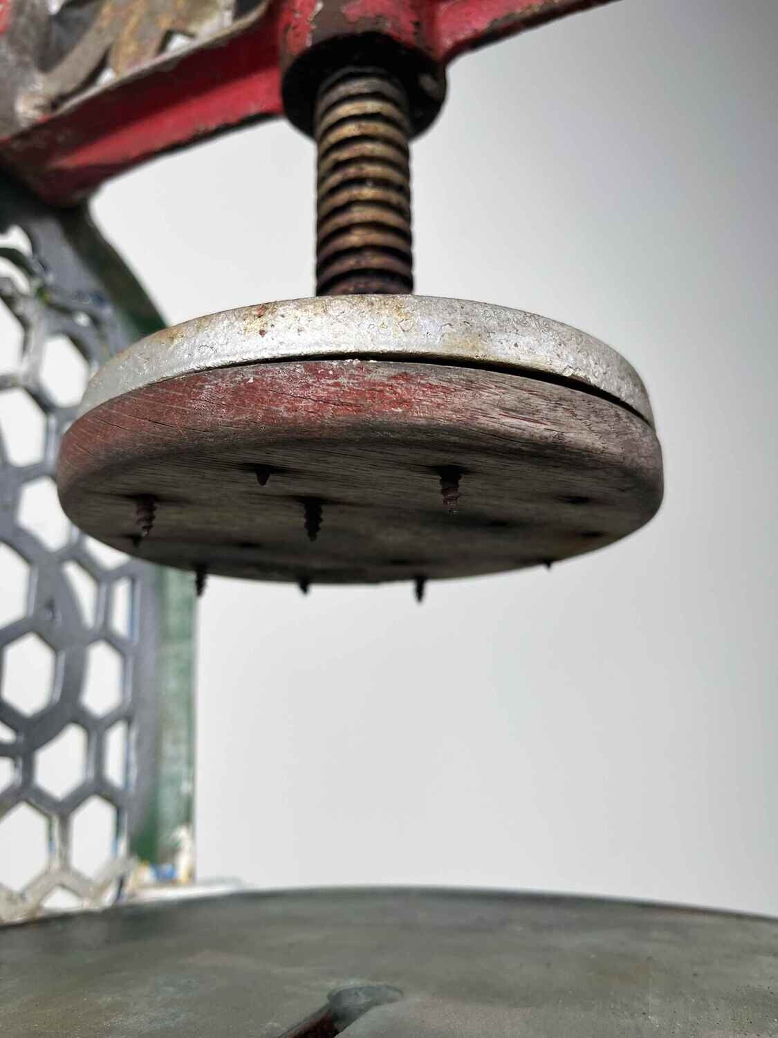 Antique Decorative Kakigōri, Ice Shaver, 1930s.