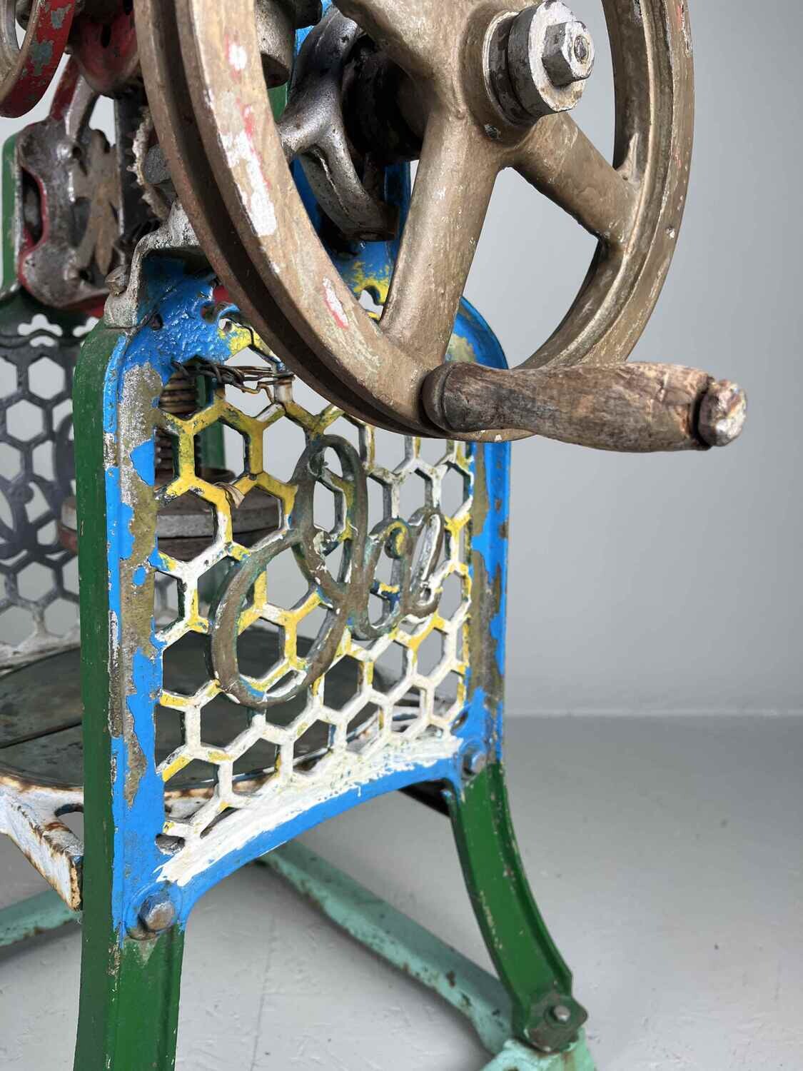 Antique Decorative Kakigōri, Ice Shaver, 1930s.