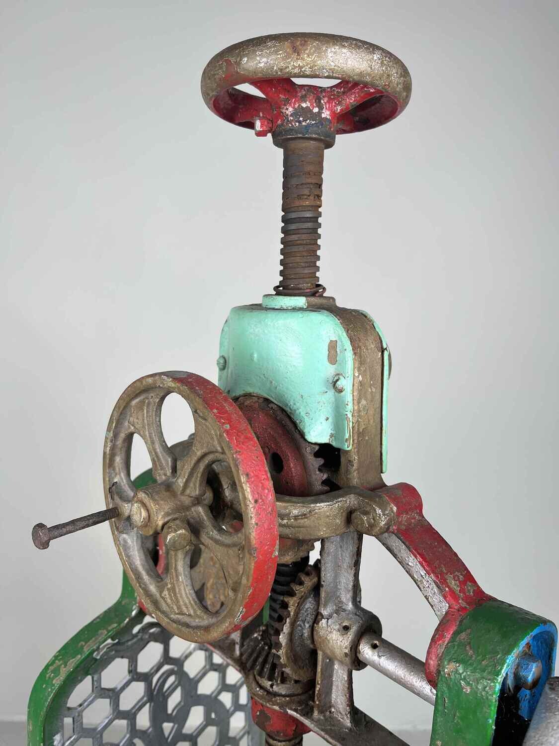 Antique Decorative Kakigōri, Ice Shaver, 1930s.