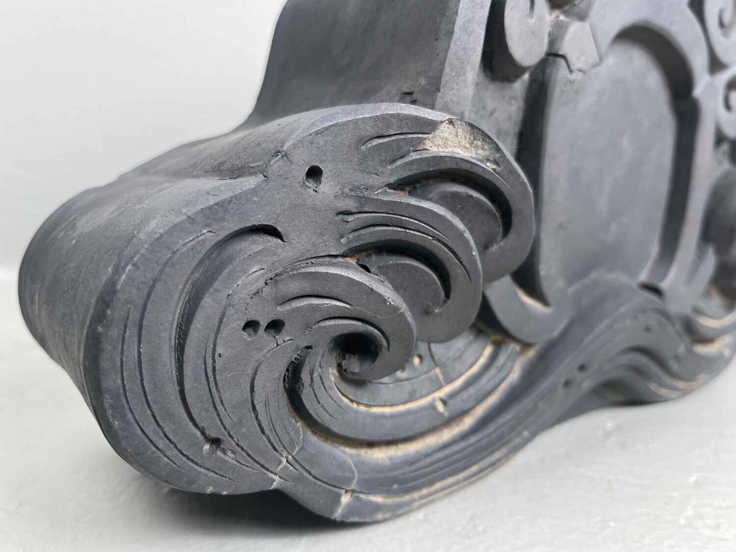 Onikawara Antique Japanese Kawara (瓦) Rooftop Ornament