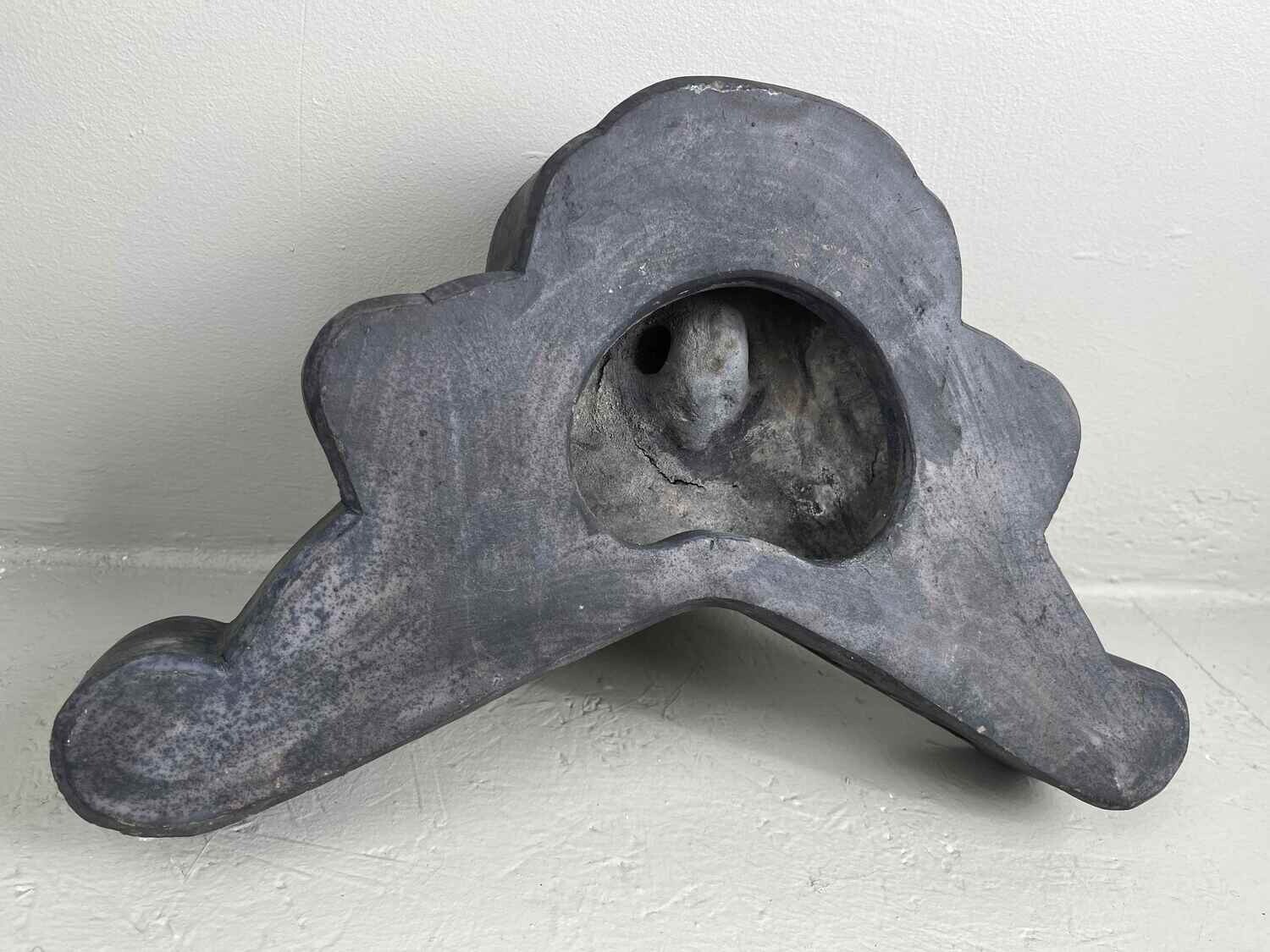 Onikawara Antique Japanese Kawara (瓦) Rooftop Ornament