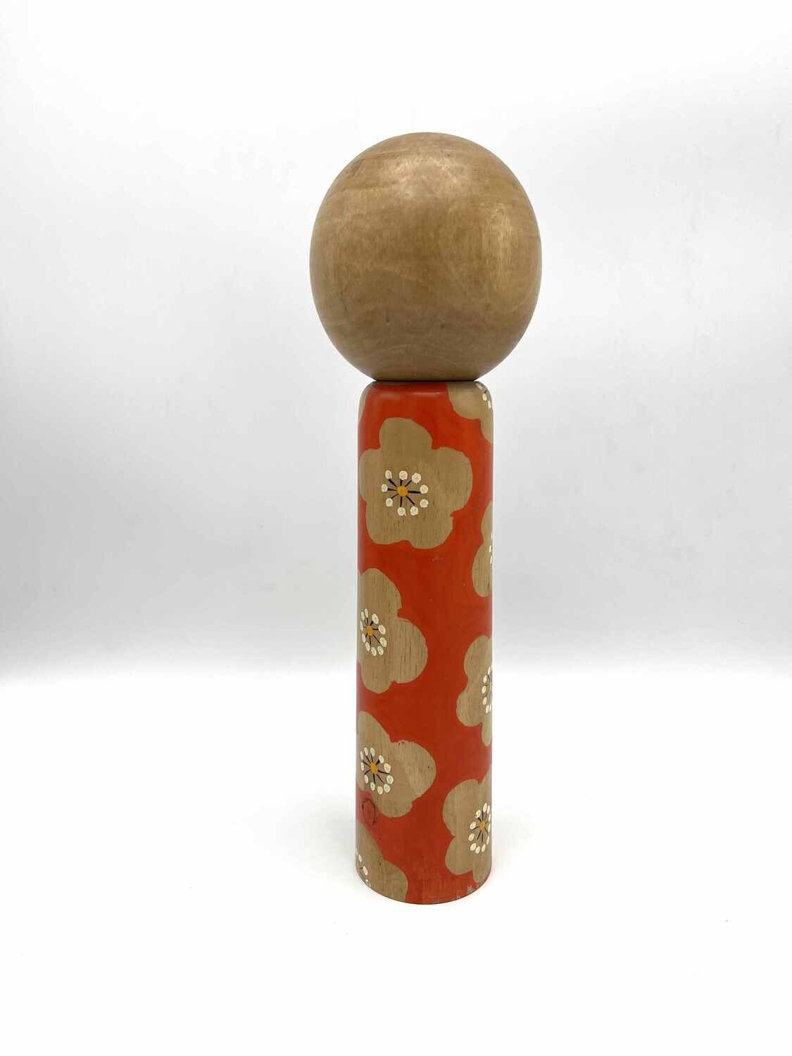 Vintage kokeshi by Kiyohara Takao
