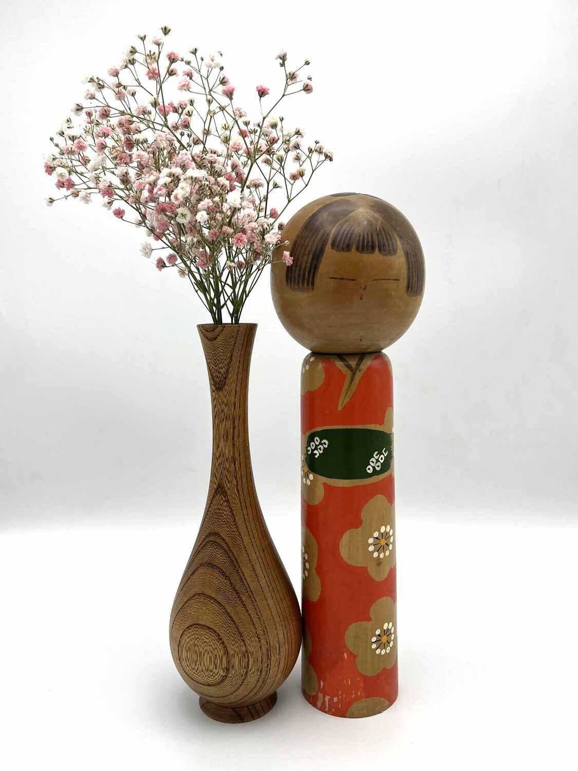 Vintage kokeshi by Kiyohara Takao