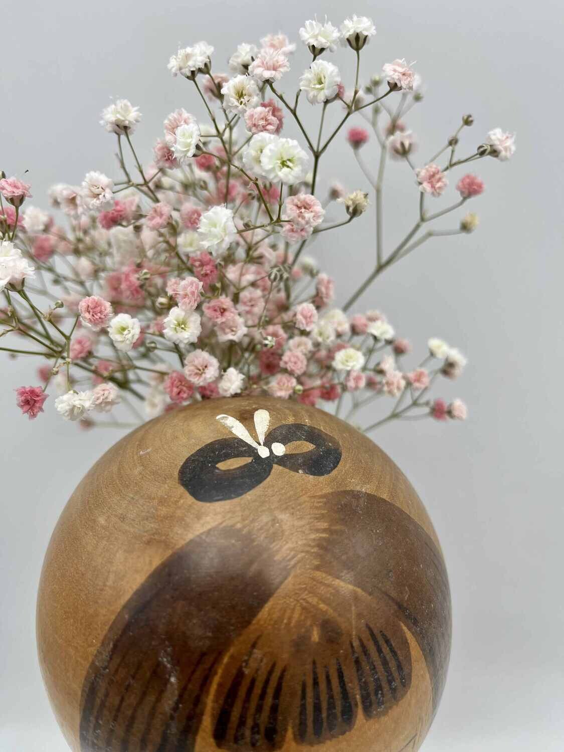 Vintage kokeshi by Kiyohara Takao