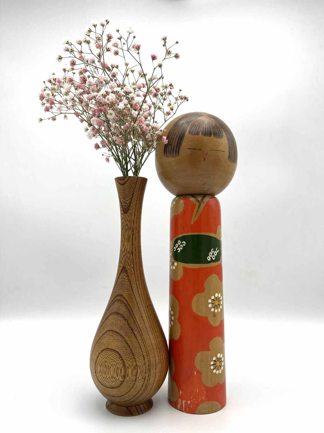 Vintage kokeshi by Kiyohara Takao