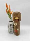 Vintage sosaku kokeshi door Usaburo