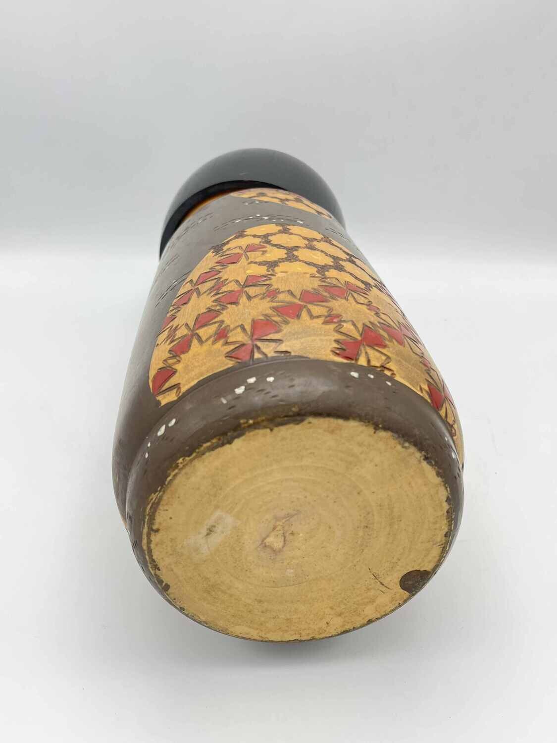 Masterpiece vintage sosaku kokeshi by Inosuka Kobayashi
