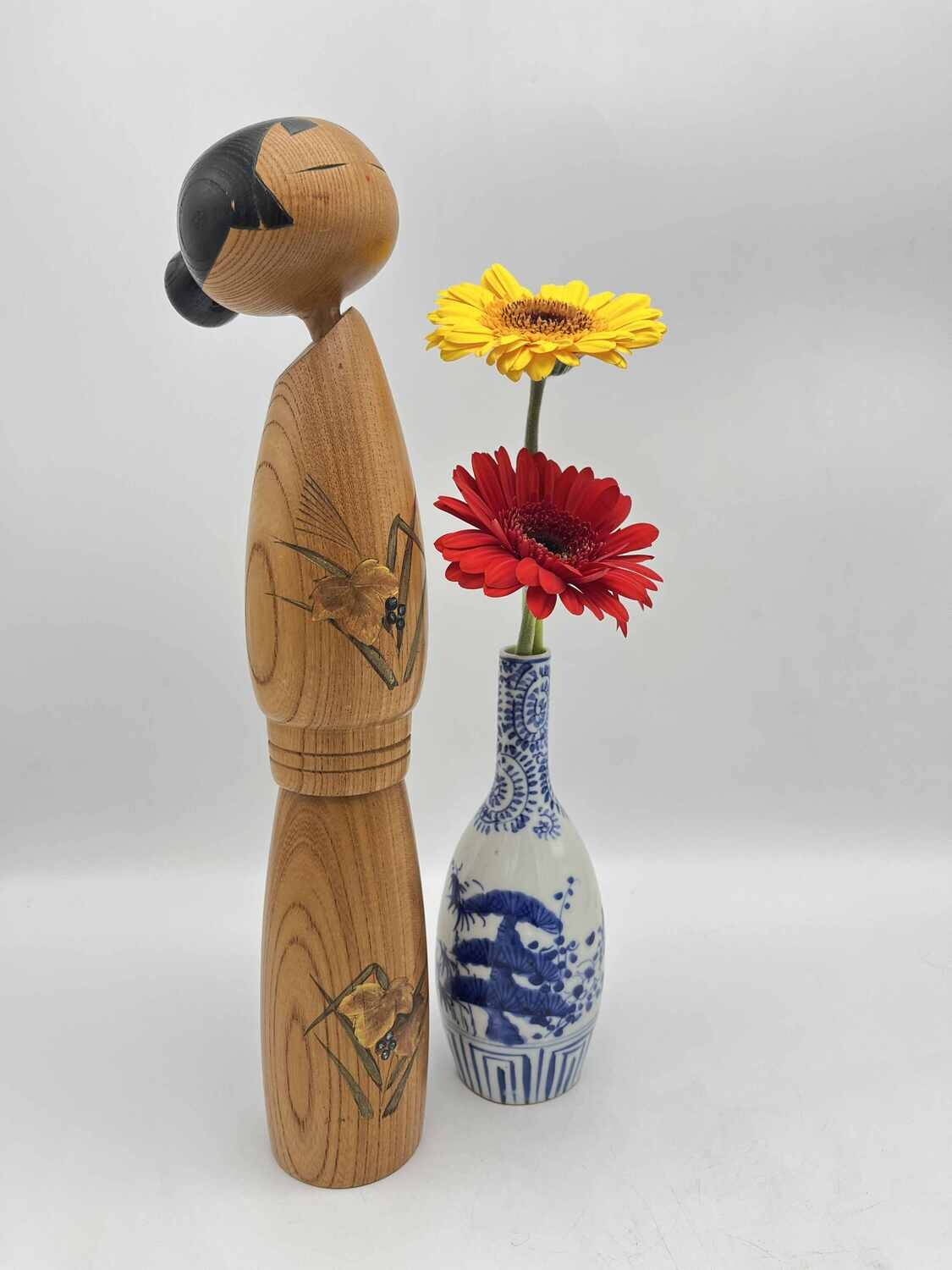 Vintage sosaku kokeshi door Sato Suigai Vintage sosaku kokeshi door Sato Suigai
