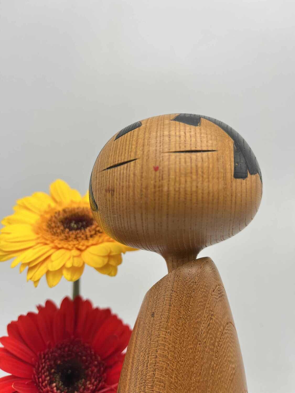 Vintage sosaku kokeshi door Sato Suigai Vintage sosaku kokeshi door Sato Suigai