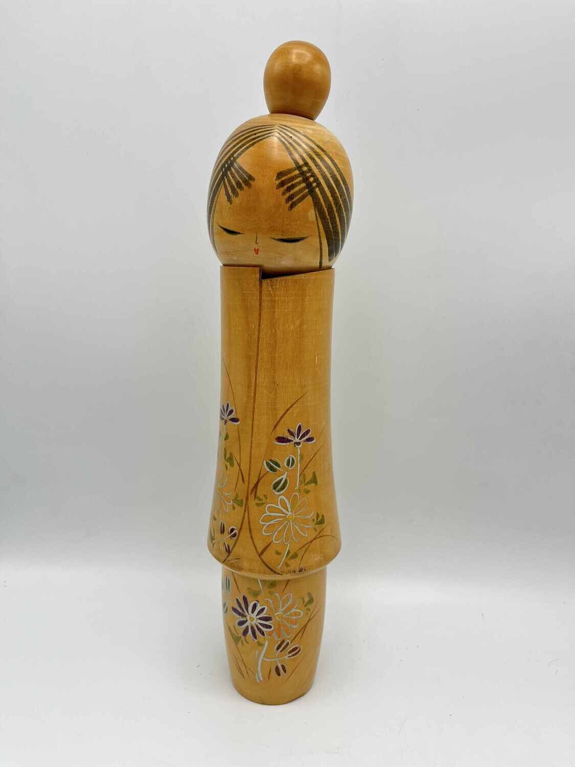 Vintage sosaku kokeshi door Sato Suigai Vintage sosaku kokeshi door Sato Suigai