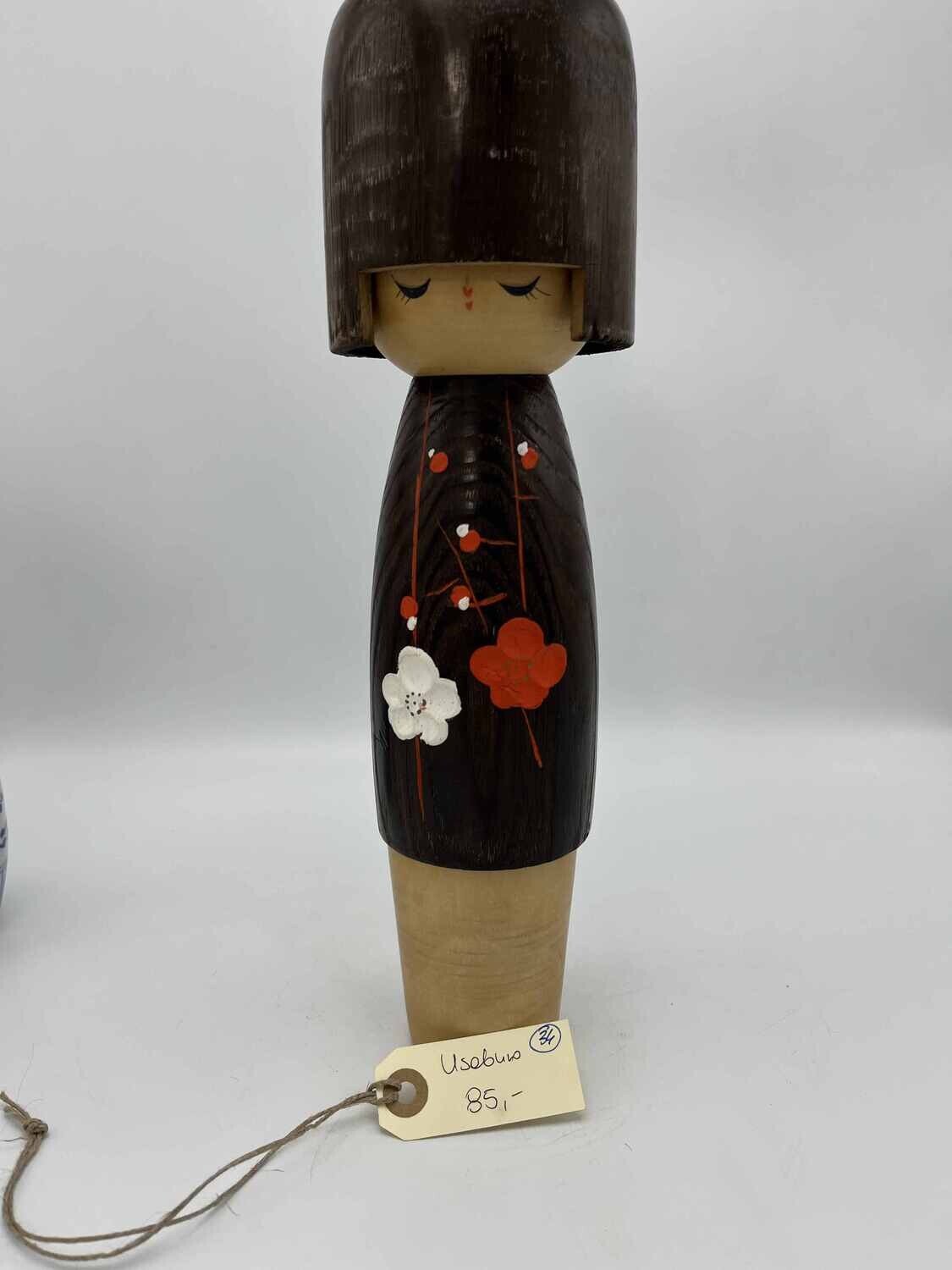 Vintage sosaku kokeshi by Usaburo