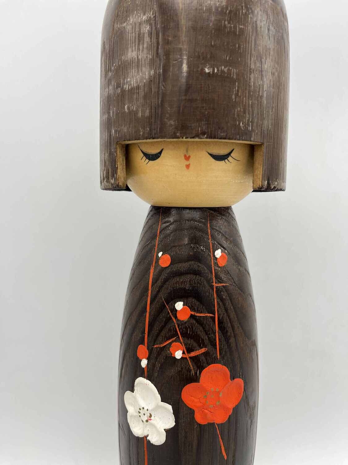 Vintage sosaku kokeshi by Usaburo