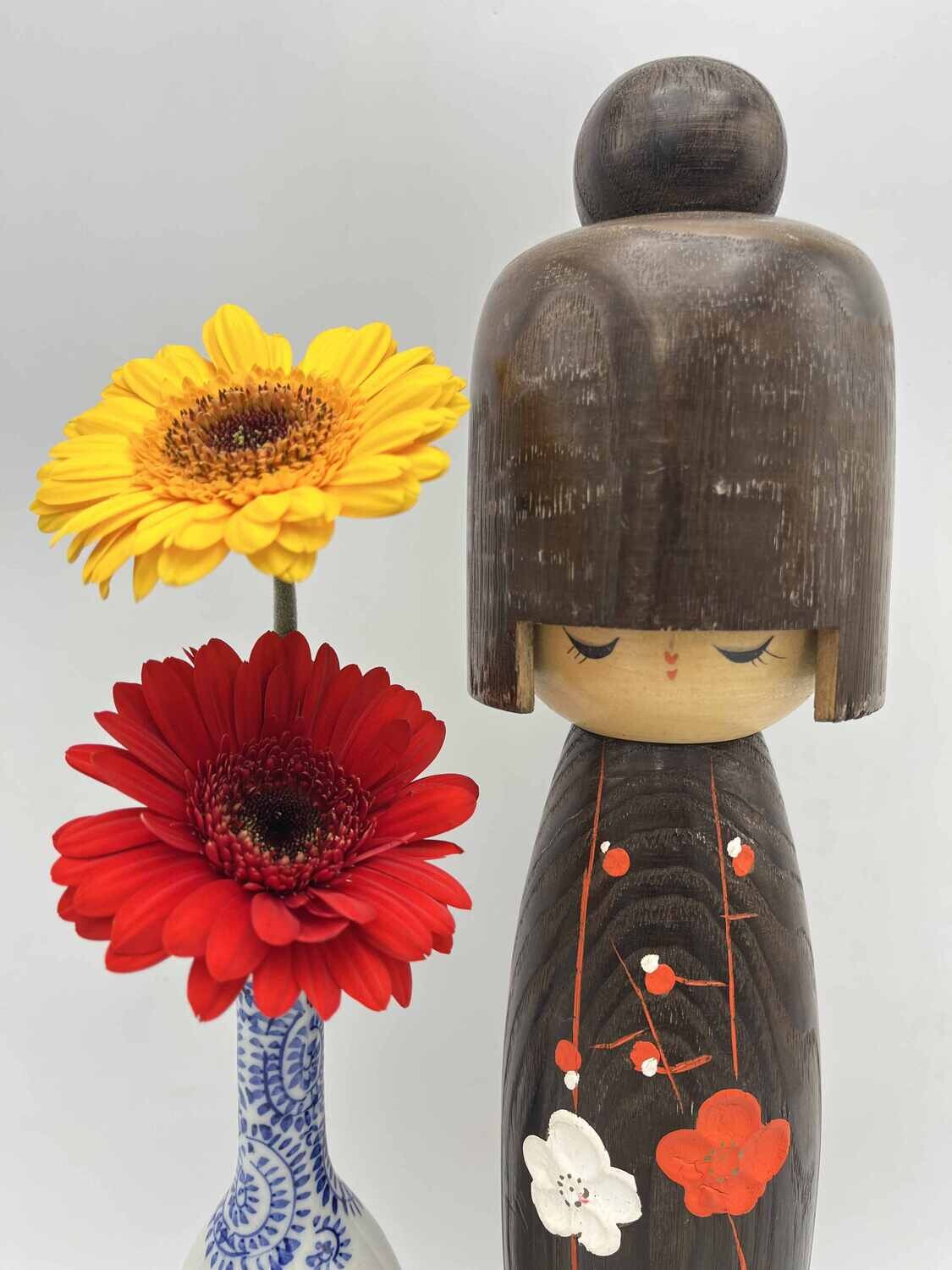 Vintage sosaku kokeshi by Usaburo