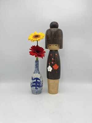 Vintage sosaku kokeshi door Usaburo