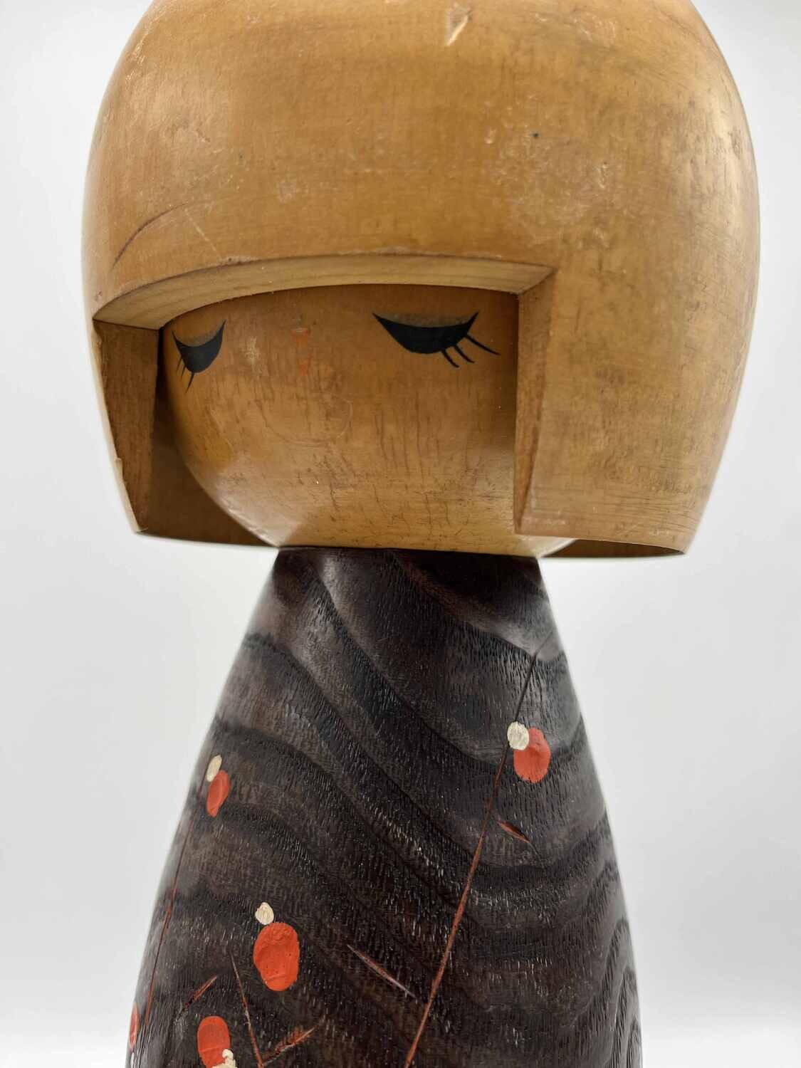 Vintage sosaku kokeshi door Usaburo