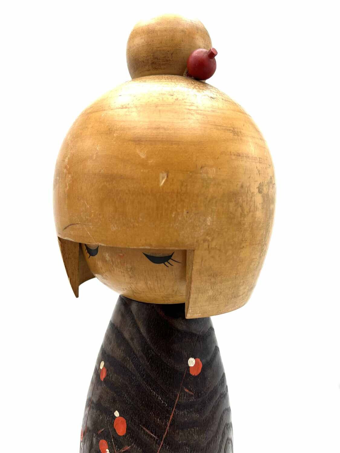 Vintage sosaku kokeshi door Usaburo