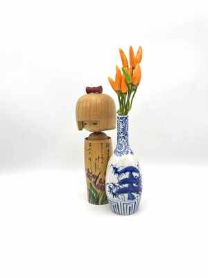 Vintage sosaku kokeshi by Kojo Tanaka