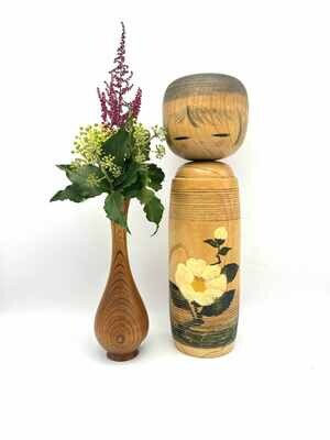 Vintage sosaku kokeshi by Kaganuma Masayuki