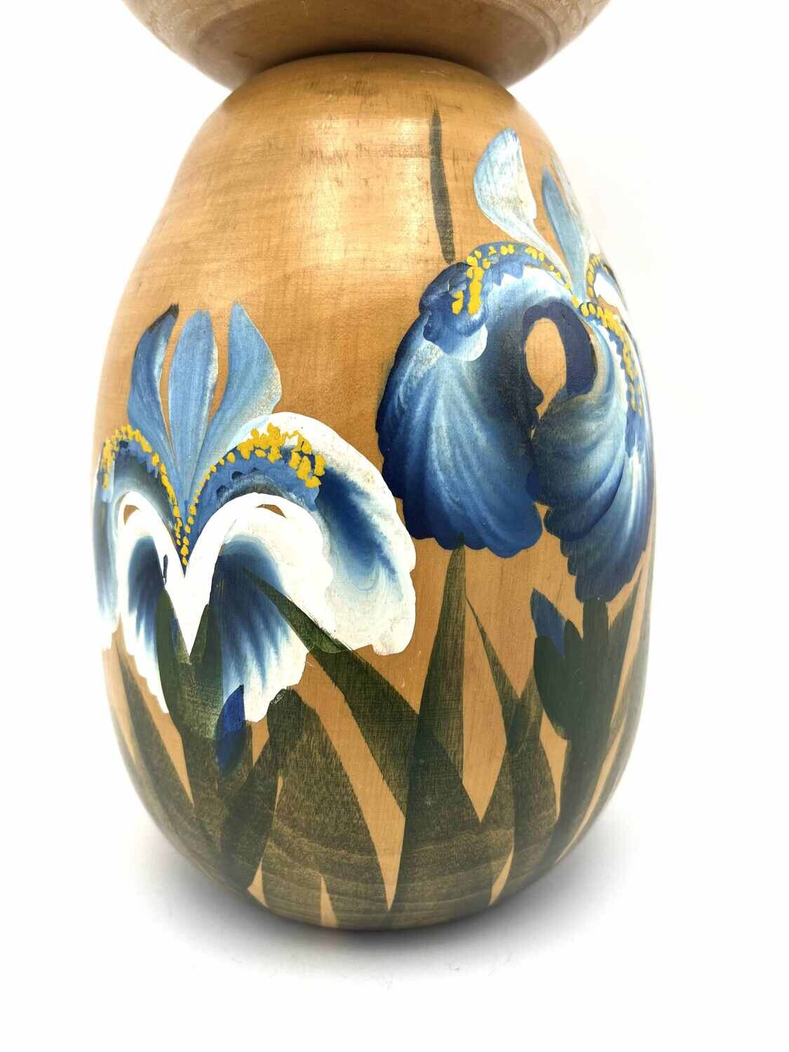 Vintage sosaku kokeshi by Sato Koson