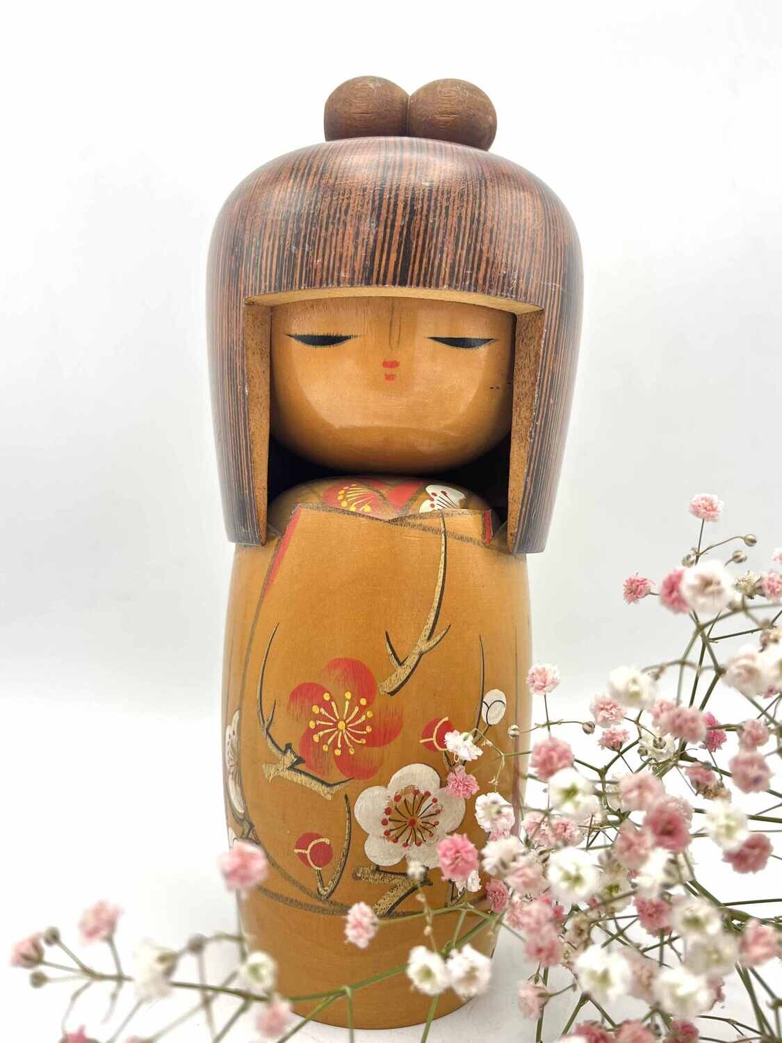 Vintage sosaku kokeshi by Kojo Tanaka