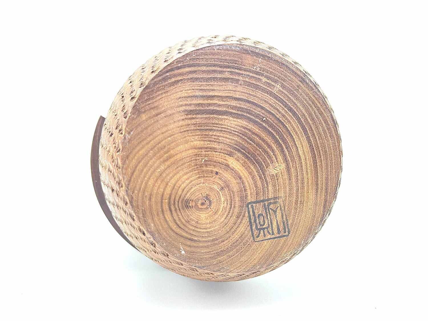Masterpiece vintage sosaku kokeshi door Shozan Shido