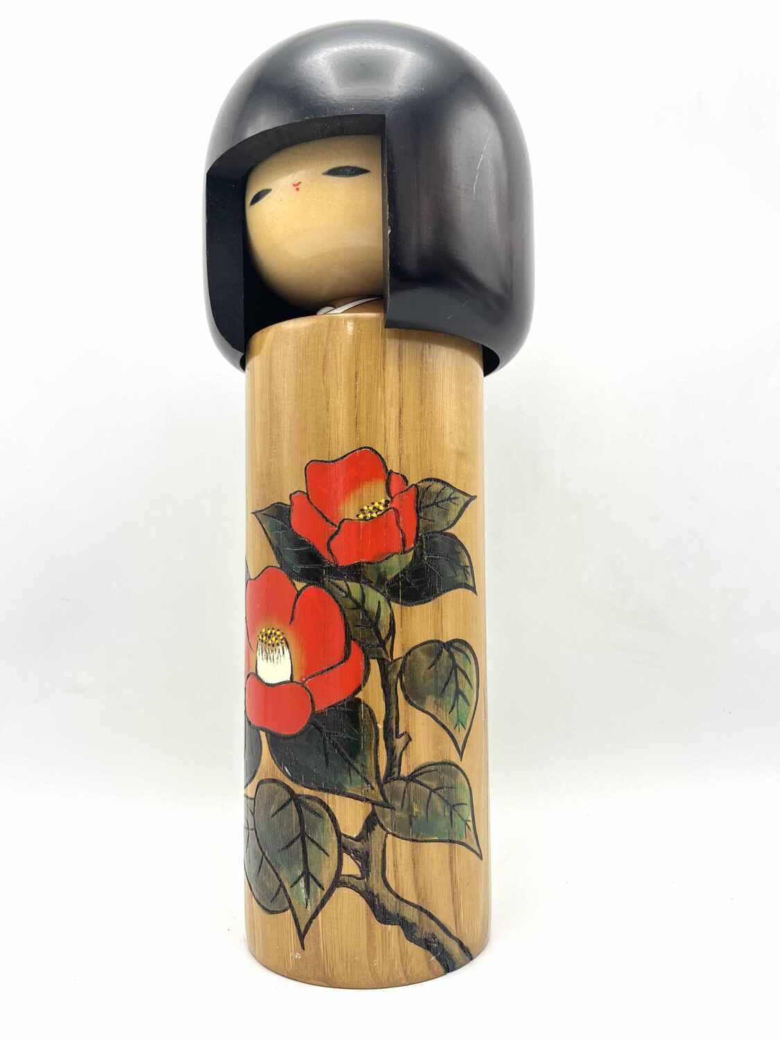 Vintage sosaku kokeshi by Usaburo Vintage sosaku kokeshi by Usaburo