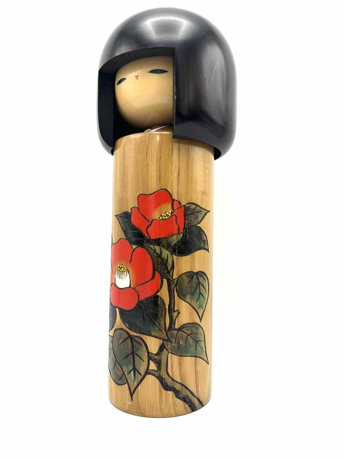 Vintage sosaku kokeshi by Usaburo Vintage sosaku kokeshi by Usaburo