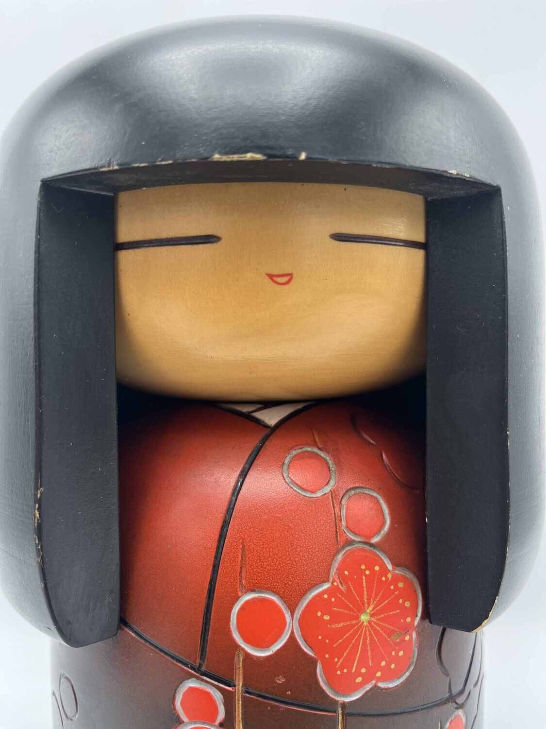 Vintage sosaku kokeshi door Kisaku
